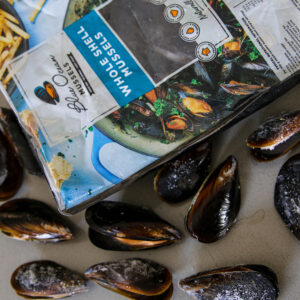 Whole Shell Mussels (800 g NETT MASS)
